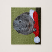 Cavia Kerstmis Legpuzzel (Verticaal)