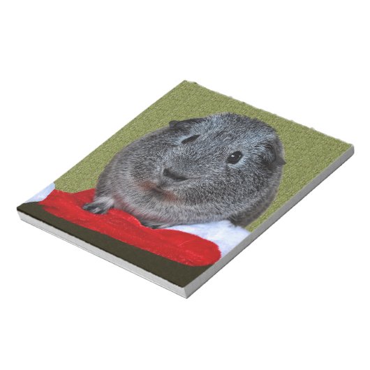 Cavia Kerstmis Notitieblok (Linkerzijde)