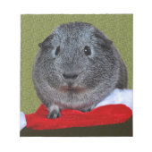 Cavia Kerstmis Notitieblok (Voorkant)