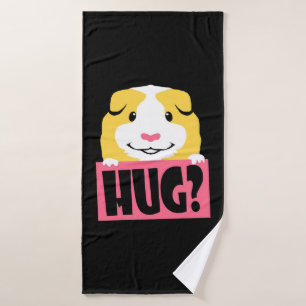 Cavia knuffel Cavy Grappig cavia Schattige hui Badhanddoek