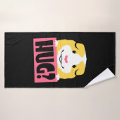 Cavia knuffel Cavy | Grappig cavia | Schattige hui Badhanddoek (Badhanddoek)