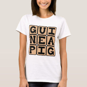 Cavia, Knuffeldier of Proefpersoon T-shirt