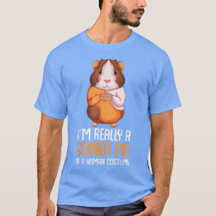Cavia Kostuum Ik Ben Echt Een Cavia Kinderen Meisj T-shirt