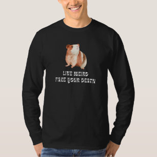 Cavia Leef Weird Fake Jouw Dood Aquarel T-shirt