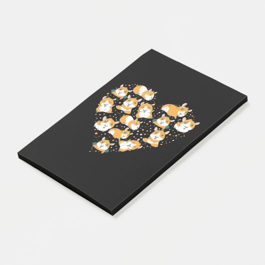 Cavia Liefde Post-it® Notes (Schuin)