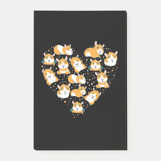 Cavia Liefde Post-it® Notes (Voorkant)