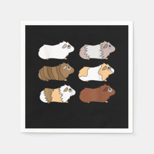 cavia Love Guinea Pig Wheek Wheek Feed Me Servet