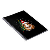 Cavia met kerst notitieboek (Rechterzijde)