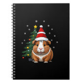 Cavia met kerst notitieboek (Voorkant)