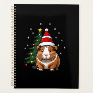Cavia met kerst planner