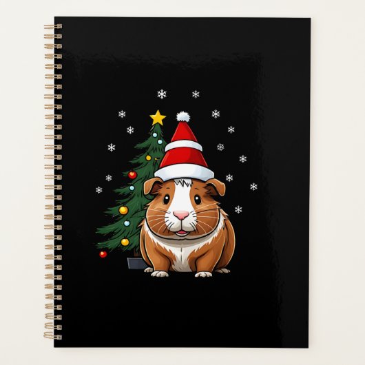 Cavia met kerst planner (Voorkant)
