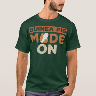 Cavia-modus op ontwerp voor een cavia-neus T- T-shirt