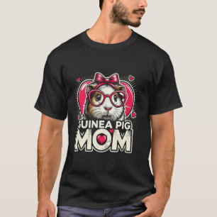 Cavia Moeder Huisdier Liefhebber Moederdag T-shirt