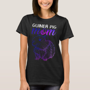 Cavia Moeder Knuffelig Harig Aardappel Cavy Cavia  T-shirt