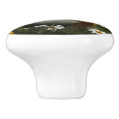 cavia moon madeliefjes, keramische knop (Zijkant)