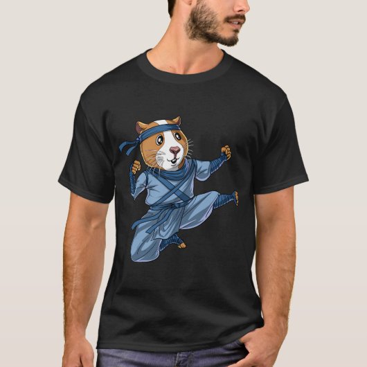 Cavia Ninja T-shirt (Voorkant)