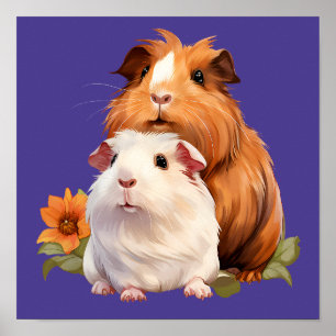Cavia Pals Poster
