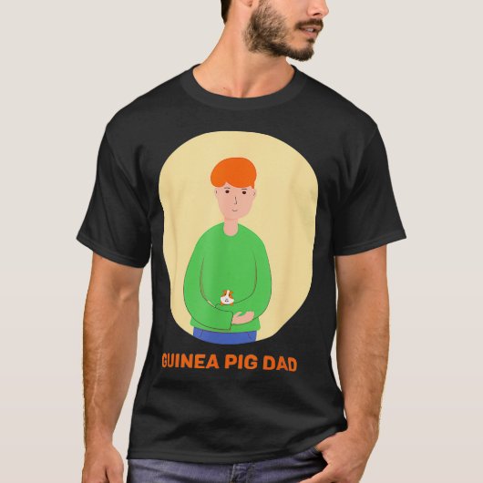 Cavia Pap Cavy Binnenland T-shirt (Voorkant)