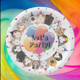 Cavia Party Papieren Bordje