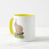 Cavia Pasen Lief Konijn Grappig Mok (Voorkant links)