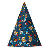 Cavia Pig. en Balloons Birthday Party Feesthoedjes (Achterkant)