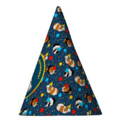 Cavia Pig. en Balloons Birthday Party Feesthoedjes (Rechts)