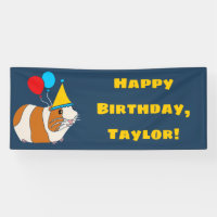 Cavia Pig. en Balloons Birthday Party