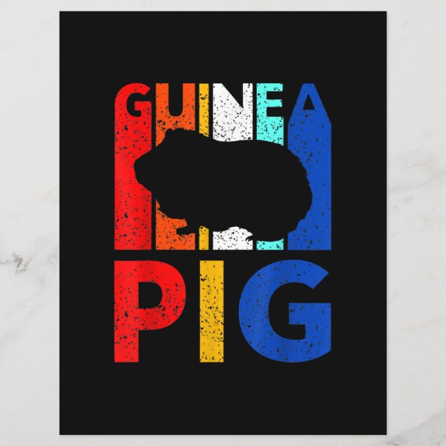 Cavia Pig -  Ik hou van mijn cavia (Voorkant)