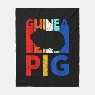 Cavia Pig - Ik hou van mijn cavia Fleece Deken