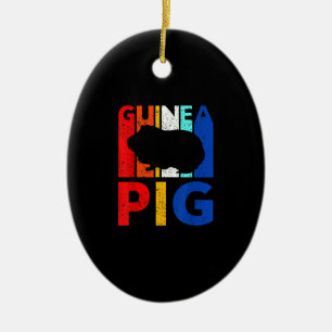 Cavia Pig - Ik hou van mijn cavia Keramisch Ornament