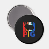 Cavia Pig -  Ik hou van mijn cavia Magneet (Voorkant / Achterkant)