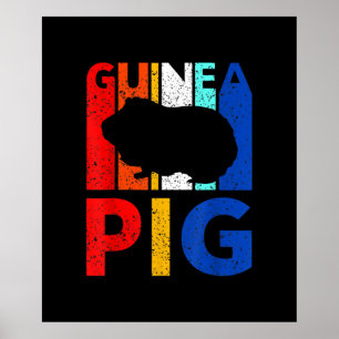 Cavia Pig - Ik hou van mijn cavia Poster
