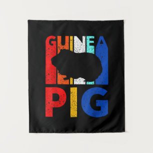 Cavia Pig - Ik hou van mijn cavia Wandkleed