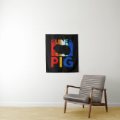 Cavia Pig - Ik hou van mijn cavia Wandkleed (In situ)