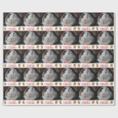 Cavia Pig Kerstmis Cadeaupapier (Vlak)