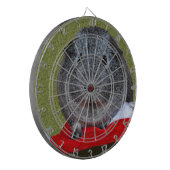 Cavia Pig Kerstmis Dartbord (Voorkant Links)