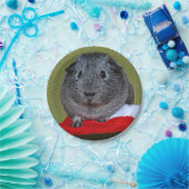 Cavia Pig Kerstmis Papieren Bordje (Feest)