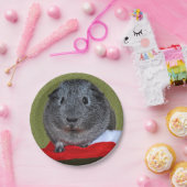 Cavia Pig Kerstmis Papieren Bordje (Feest)