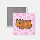 Cavia Pig Love Magneet (Voorkant / Achterkant)