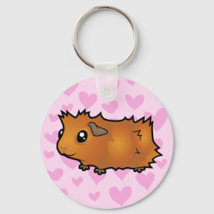 Cavia Pig Love Sleutelhanger