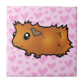 Cavia Pig Love Tegeltje (Voorkant)