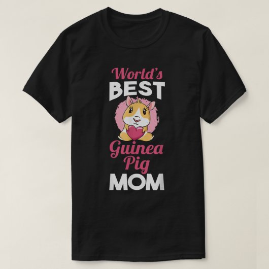 Cavia Pig Mam 2227 T-shirt (Design voorkant)