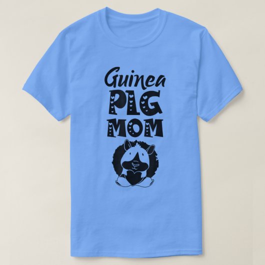 Cavia Pig mam Animal Cute Lover Pet T-Shirt (Design voorkant)