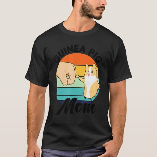 Cavia Pig Mam Pets T-shirt (Voorkant)