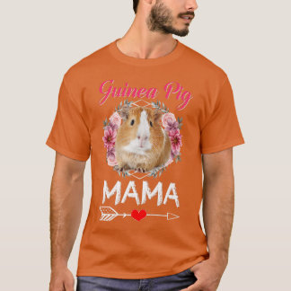 Cavia Pig Mama Costume Clothing Cute Guinee Pig L T-shirt