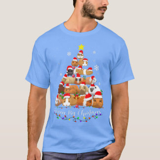 Cavia Pig Ornament kerstboom Funny Kerstmis T-shirt