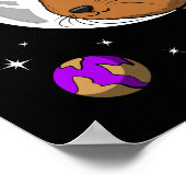 Cavia Pig Space Astronauts Poster (Hoek)