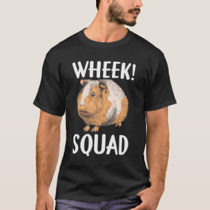 Cavia Pig Squad Funny Wheek Animal T-shirt