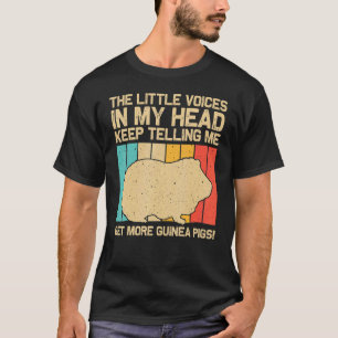 Cavia Pig Voor Mannen Vrouwen Aardappel Pet Fluffy T-shirt