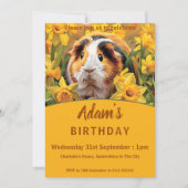 Cavia Pigs Birthday Kaart (Voorkant)